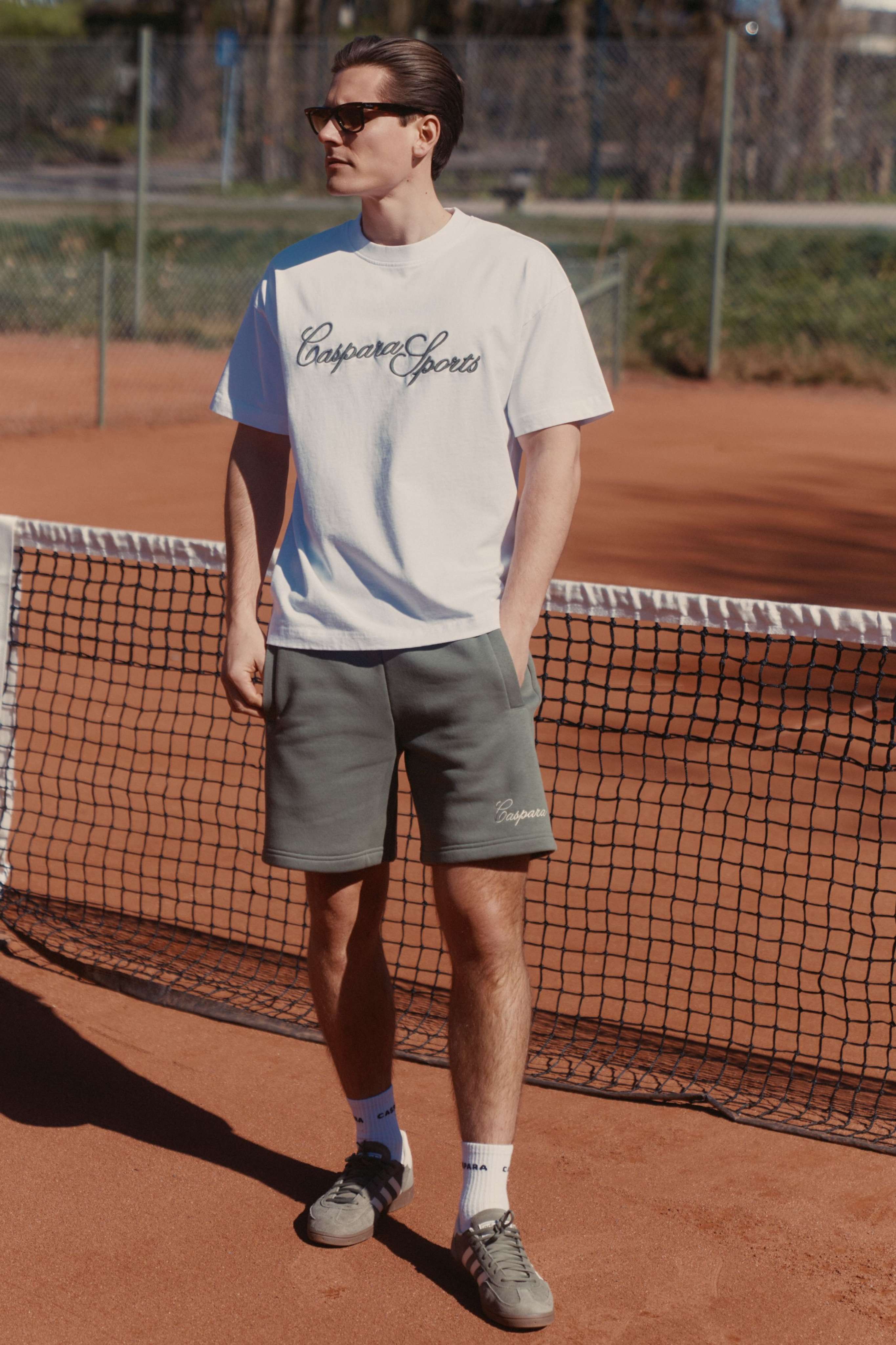 M. Racquet Club Cotton T-Shirt - White